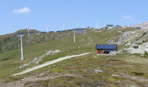 Sustainable energy production in mountain regions